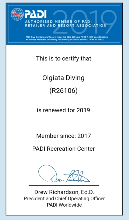 Padi recreation Center