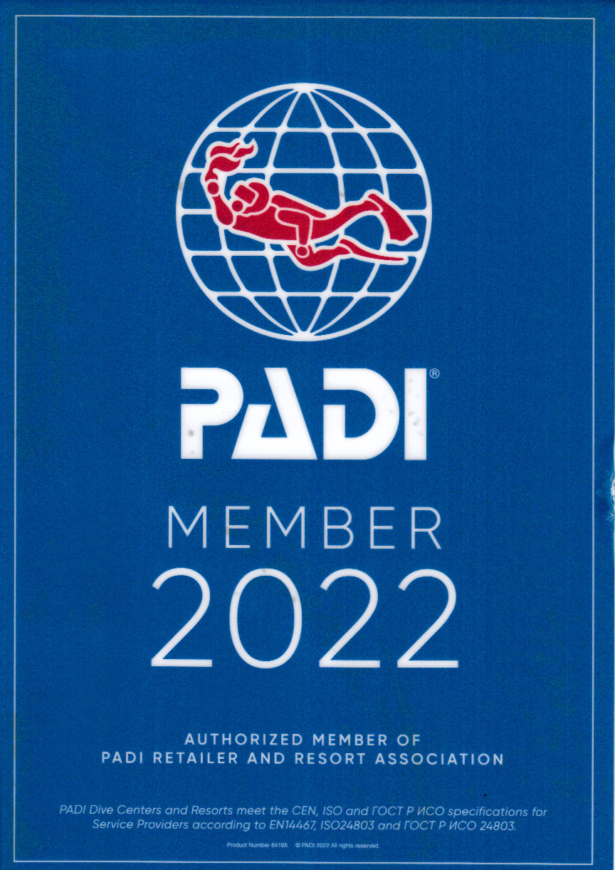 PADI membro 2022